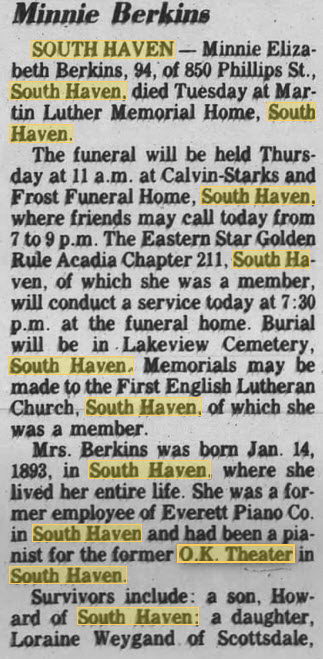 O.K. Theater - Aug 1987 13 Former Pianist Passes On (newer photo)